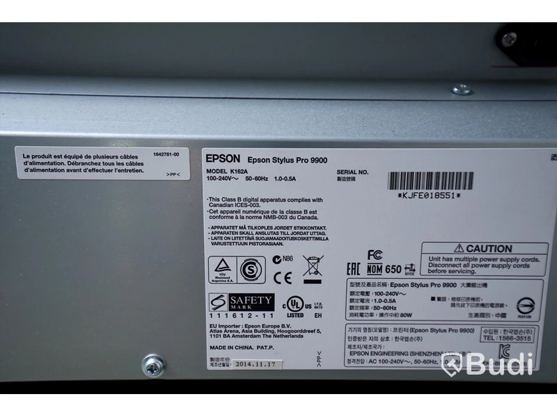 Skrivare, Epson Stylus Pro 9900, storformat