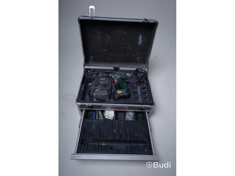 BOSCH skruvdragare med case