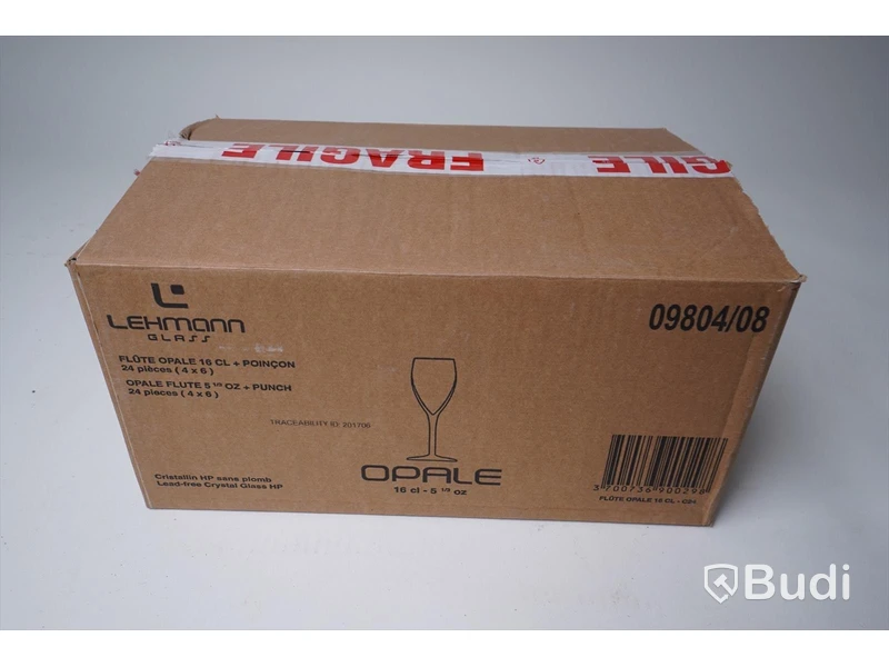 Opale champagneglas 24st