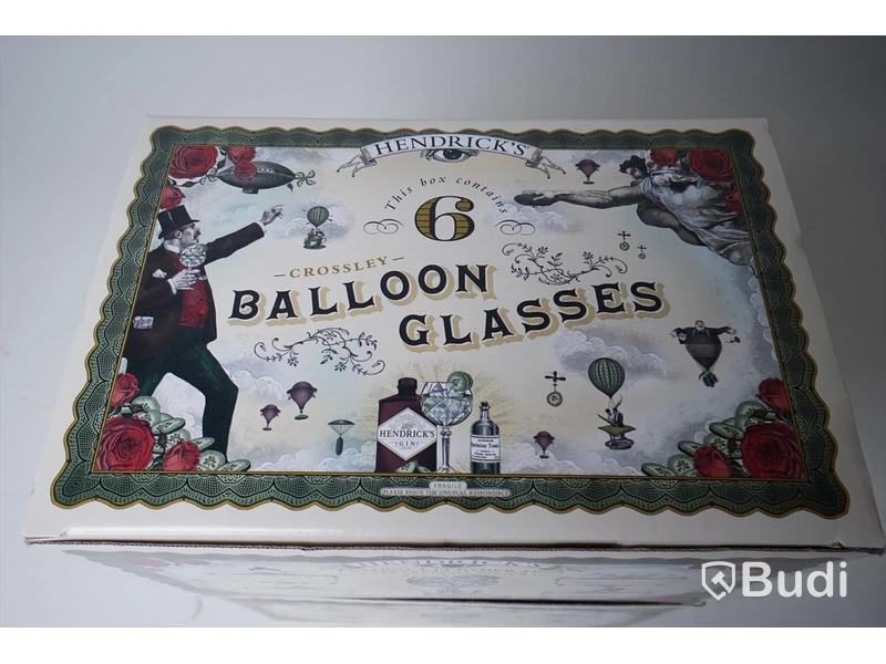 Balloon Glasses Hendrick’s 10st