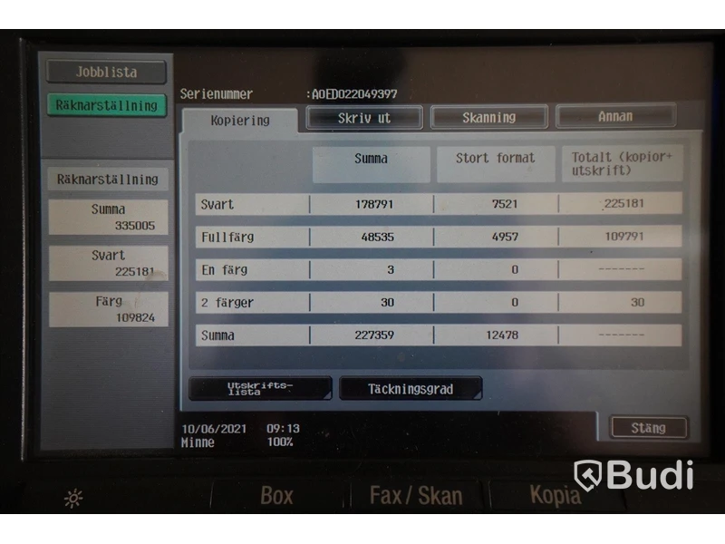 Multifunktionell skrivare med sorterare Konica Minolta C280