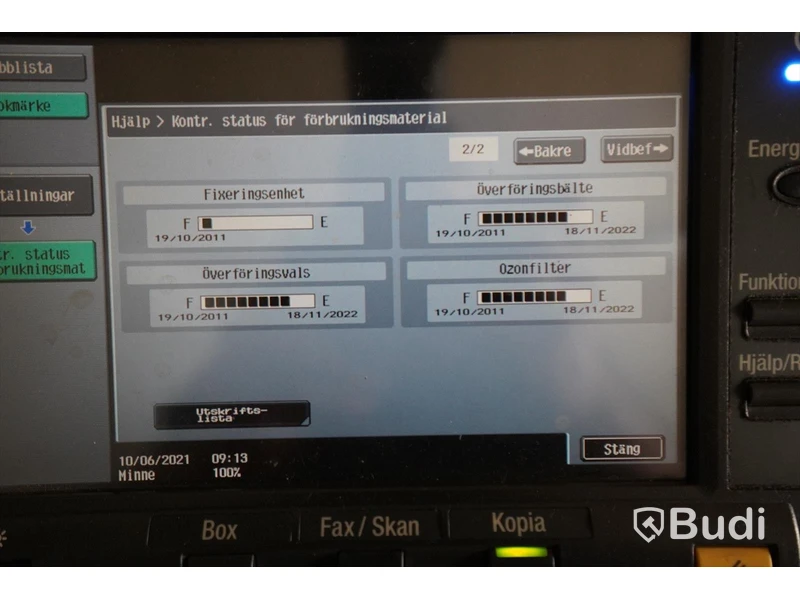 Multifunktionell skrivare med sorterare Konica Minolta C280