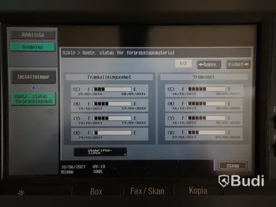 Multifunktionell skrivare med sorterare Konica Minolta C280
