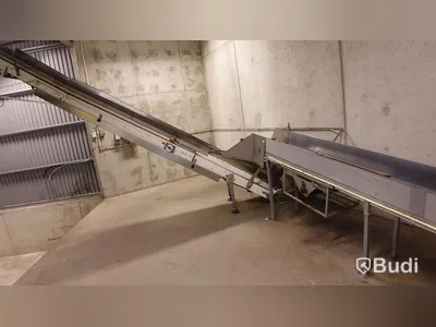 Transportband totalt ca 11 meter med ilastningsficka