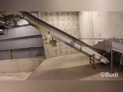 Transportband totalt ca 11 meter med ilastningsficka
