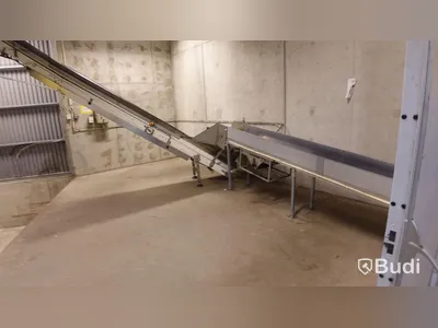 Transportband totalt ca 11 meter med ilastningsficka