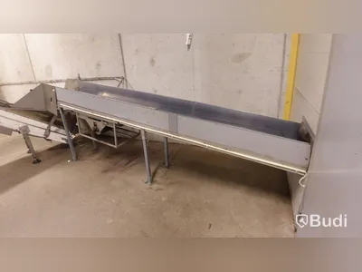 Transportband totalt ca 11 meter med ilastningsficka