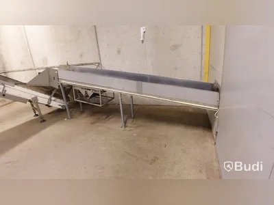 Transportband totalt ca 11 meter med ilastningsficka