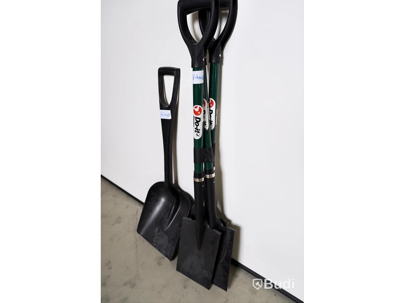 Spadar 3st samt skyffel