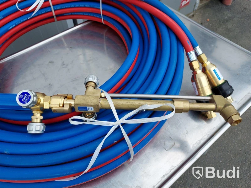 Gas slangpaket ca 20m skärbrännare, backventiler, bakslagsskydd GasiQ Safe X 2000