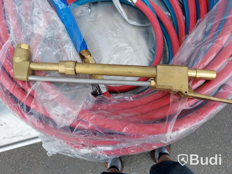 Gas slangpaket ca 20 m skärbrännare och backventiler, backslagsskydd GasiQ Safe X 2000