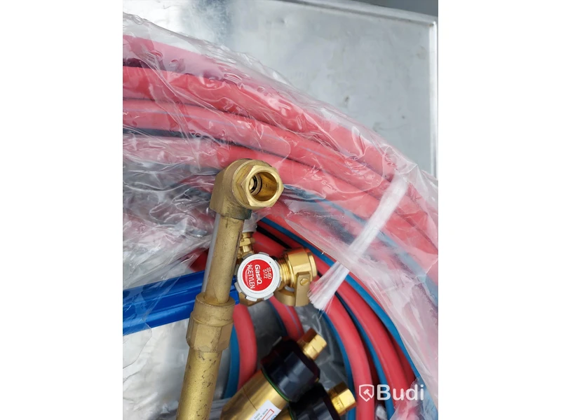 Gas slangpaket ca 20 m skärbrännare och backventiler, backslagsskydd GasiQ Safe X 2000