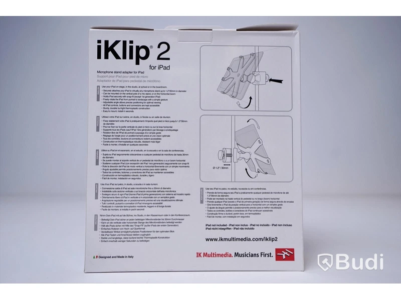 Mic stativ för iPad / iklip 2