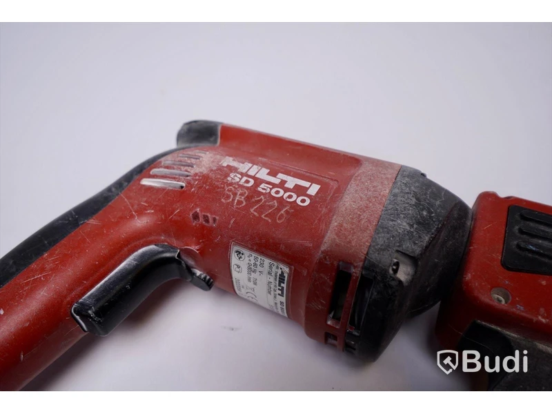 Hilti sd 5000 + smd 57 gipsautomat + skruvmagasin