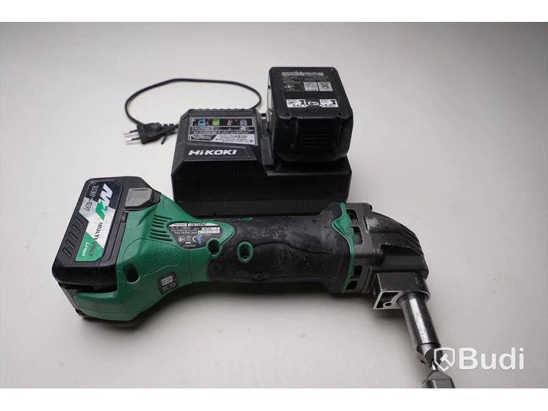 Batteridriven nibbler  HIKOKI CN18DSL med laddare och extra batteri