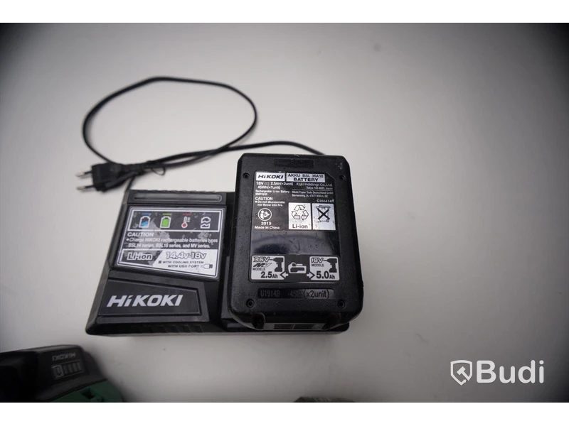 Batteridriven nibbler  HIKOKI CN18DSL med laddare och extra batteri