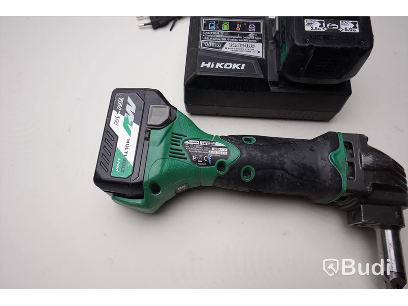 Batteridriven nibbler  HIKOKI CN18DSL med laddare och extra batteri