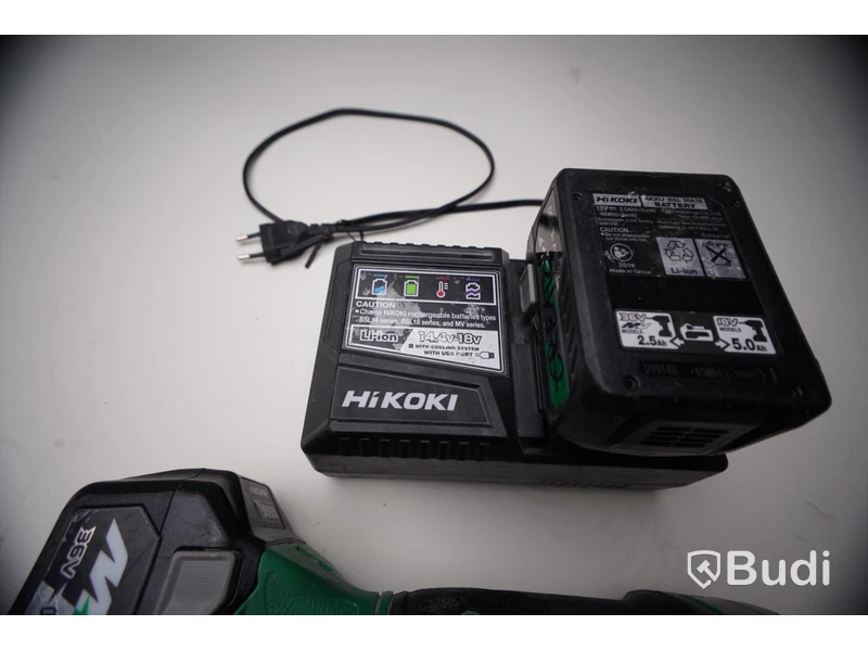 Batteridriven nibbler  HIKOKI CN18DSL med laddare och extra batteri