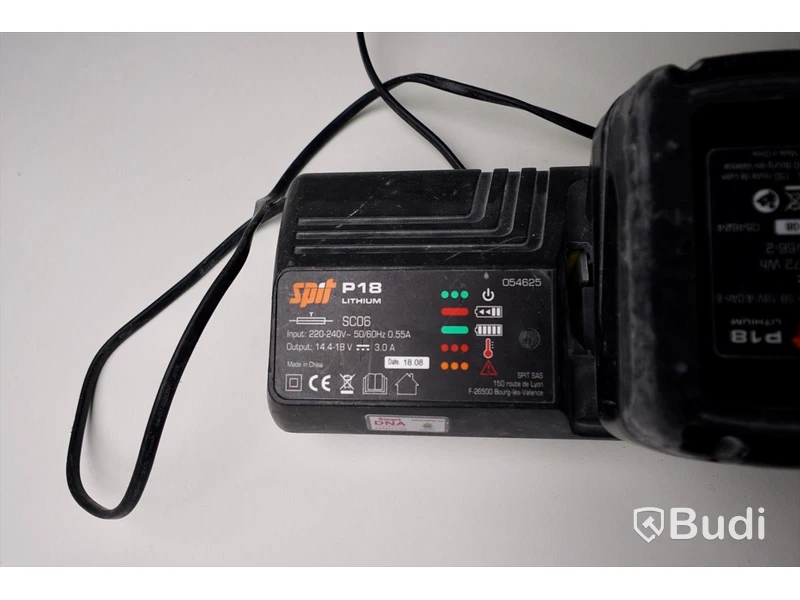 Gipsskruvdragare Spit P18 samt spit speed P55, laddare och extra batteri