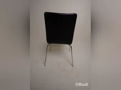 4 st matstolar i lädermaterial