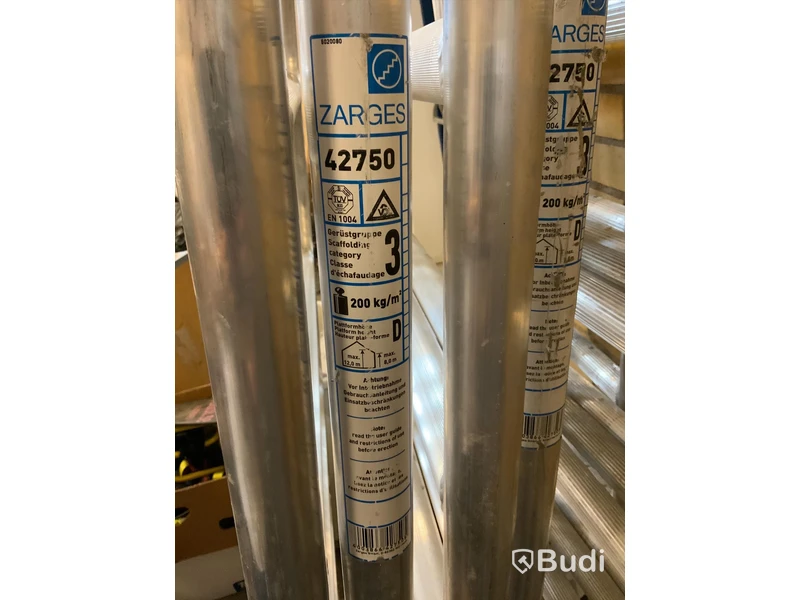 Byggställningsdelar Zarges aluminium