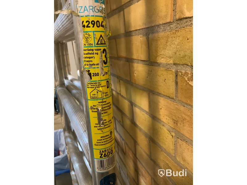 Byggställningsdelar Zarges aluminium
