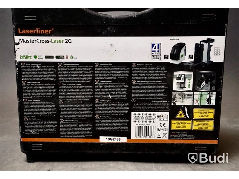 KRYSSLASER LASERLINER MASTERCROSS-LASER 2G