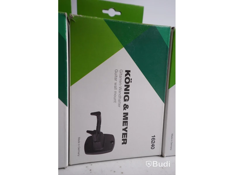 Väggfäste för gitarr Konig & Meyer 16240 (set med 5)