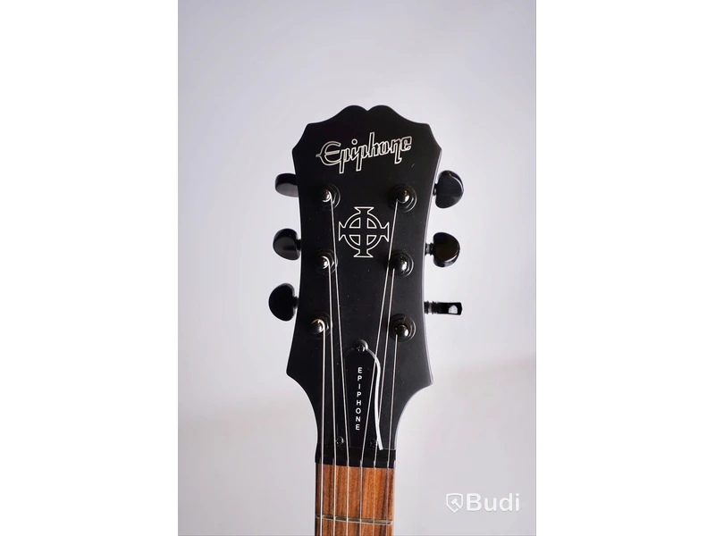 Elektrisk gitarr Epiphone Gothic Les Paul Studio PB - enl1pbbh1