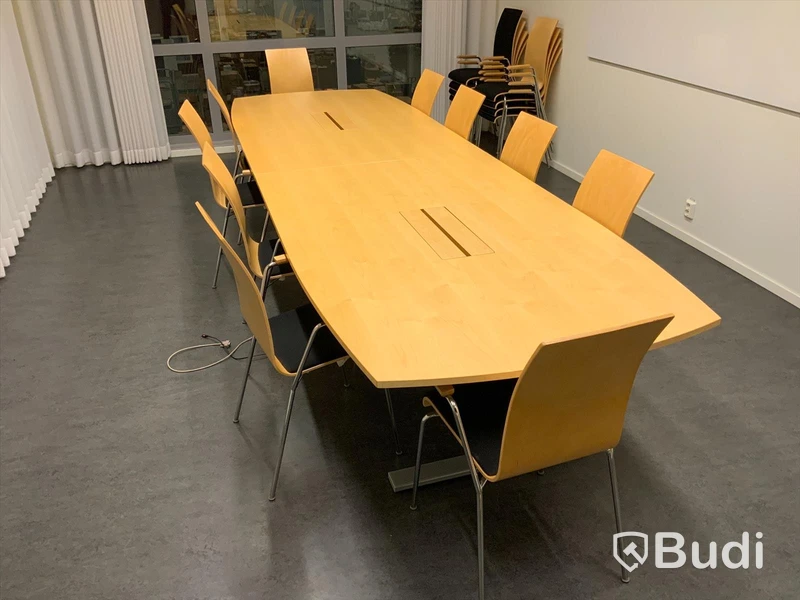 Konferensbord samt 10st stolar