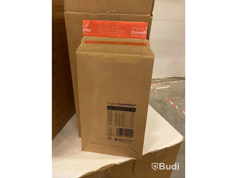 ColomPac 010.01, självhäftande förpacknings ficka, ca 41 x 100 st + 1 x 60 st