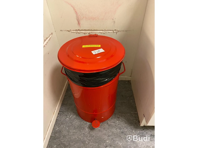 Soptunna plåt