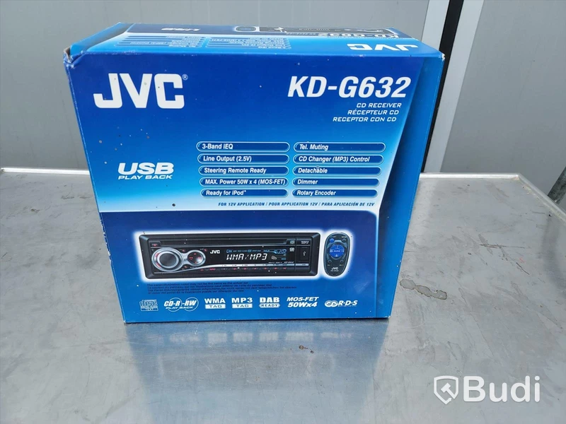 CD radio JVC KD-G632