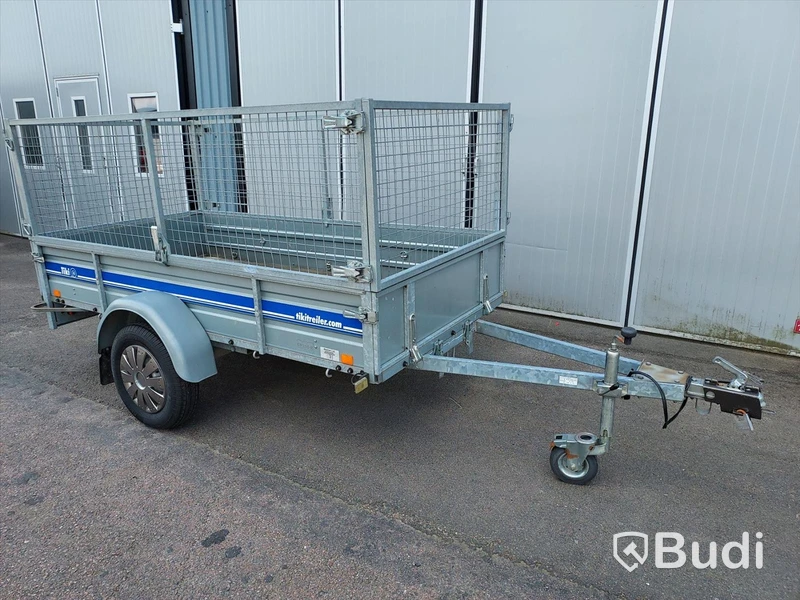 Galler släpkärra obromsad 750kg Tiki trailer tippbar