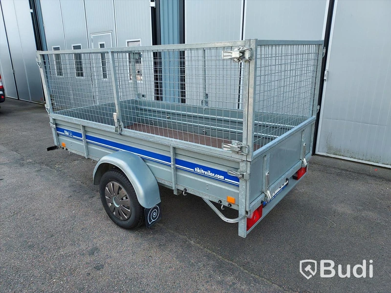 Galler släpkärra obromsad 750kg Tiki trailer tippbar