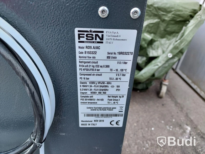 Kyltork till kompressor 220volt , ny oanvänd
