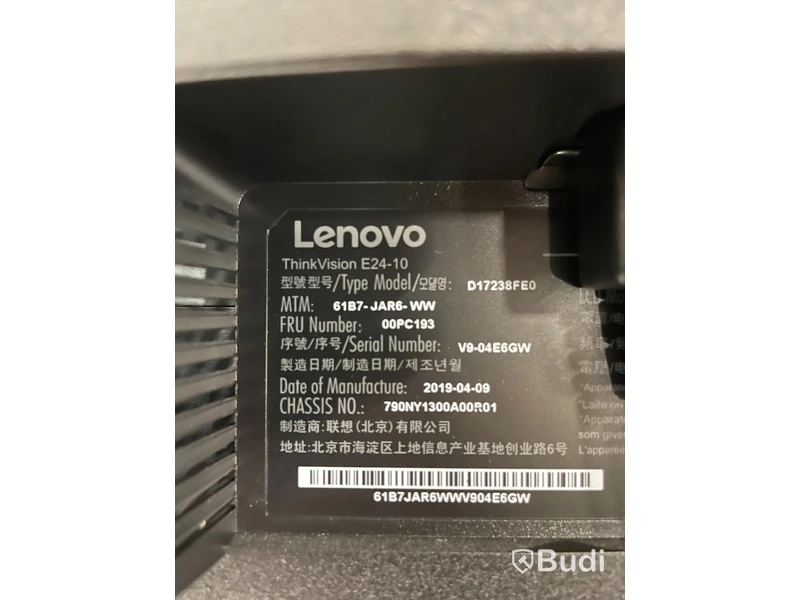 Datorskärmar 2st Lenovo Thinkvision E24-10