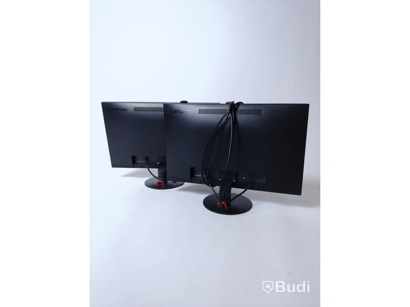 2 st Lenovo ThinkVision E24-10, 24” datorskärmar