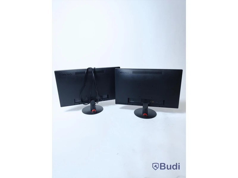 2 st Lenovo ThinkVision E24-10, 24” datorskärmar