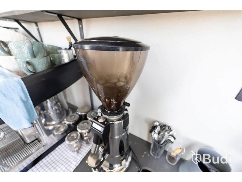 Kaffekvarn. Macap. Med display och dank.