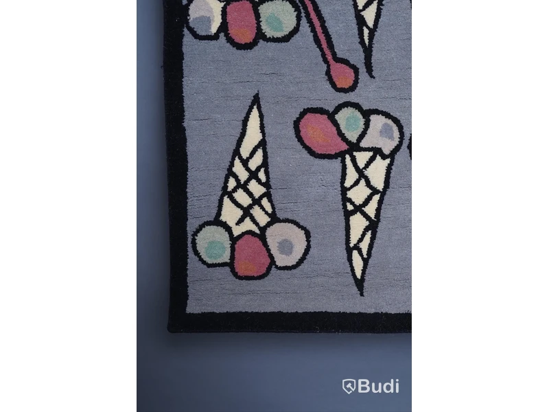 Handknuten matta, ca 155 x 108 cm
