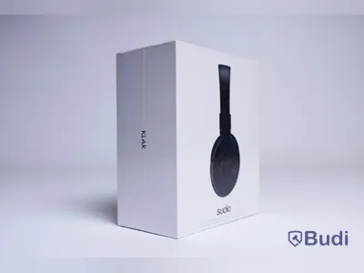 Trådlösa hörlurar. Sudio Klar med aktiv brusreducering