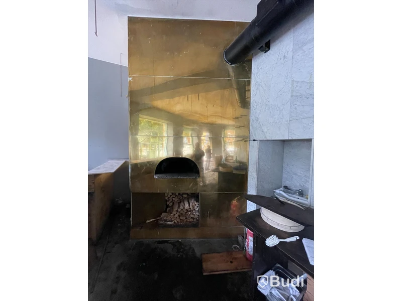 Pizzaugn/Kolgrill kolgrillskasett 90cm hög, 180 cm i diameter.