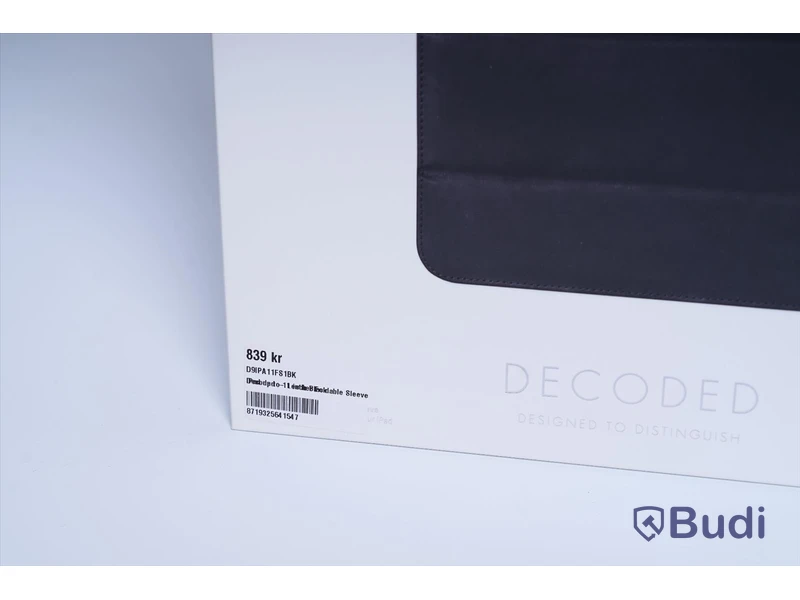 Läder fodral, svart - iPad Pro 11"  DECODE