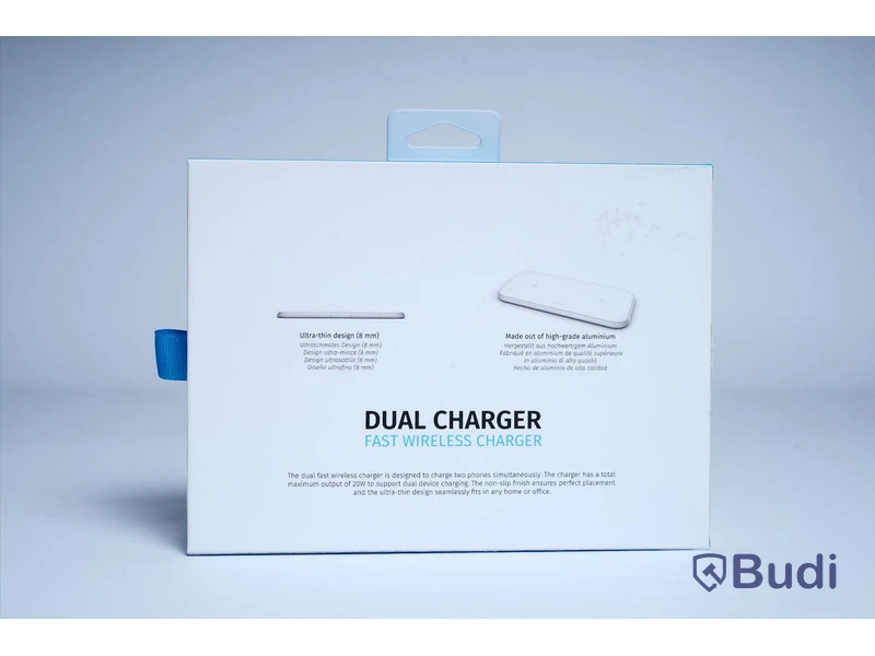 Zens Dual Charger, Fast Wireless Charger 20W