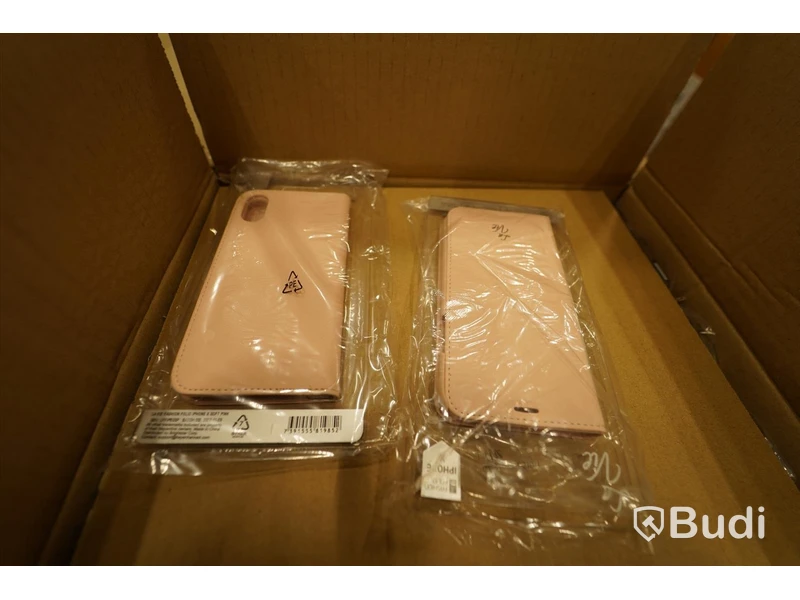Pall med mobilskal La Vie Folio iPhone X Soft Pink