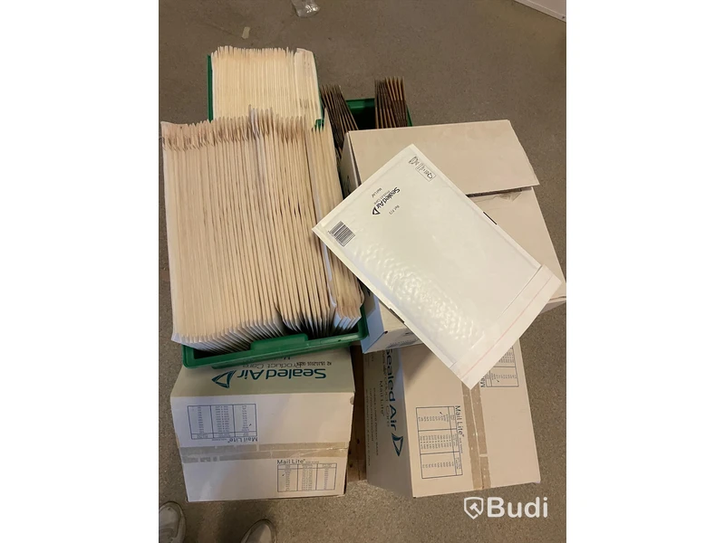 Pall med Sealed Air olika storlekar bl.a G/4 och C/0