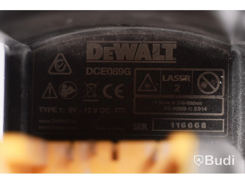 Korslaser. Dewalt DCS089G