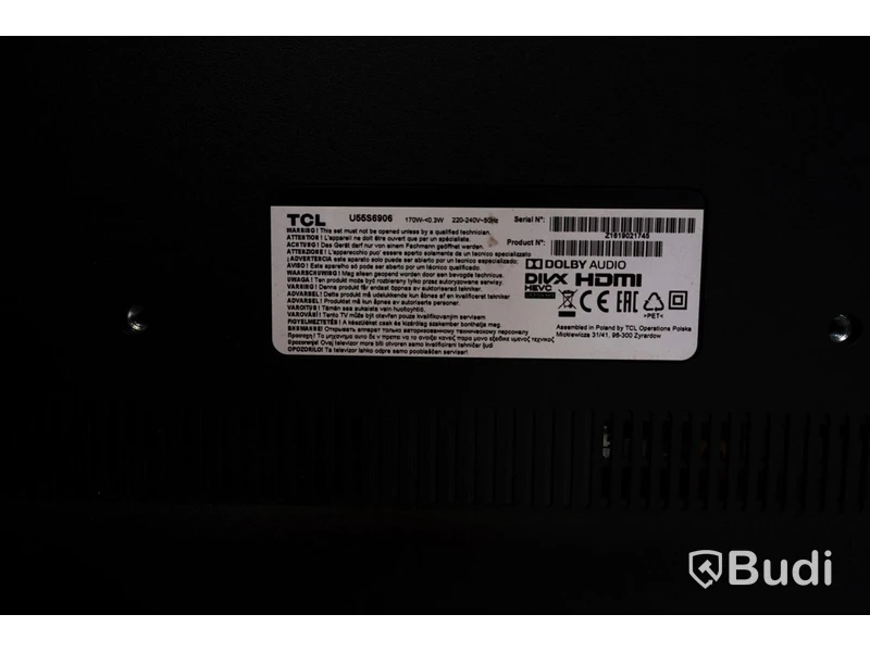TV - TCL U55S6906 55"