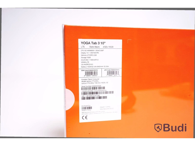 Surfplatta - Lenovo, Yoga tab3. Ny i förpackning.